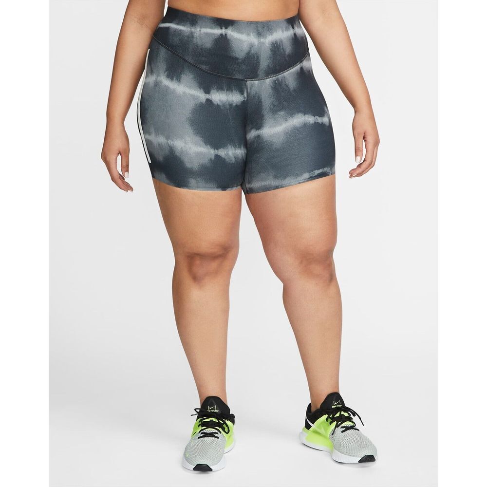 Nike One‎ Luxe 7" Mid-Rise Women's Training Shorts Size 3X Tight Fit DQ4141-010
